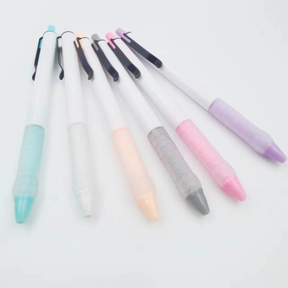 Wholesale Cute Kawaii Plastic Stationery Pen Set 0.5mm Blue & Red Ink for School Office